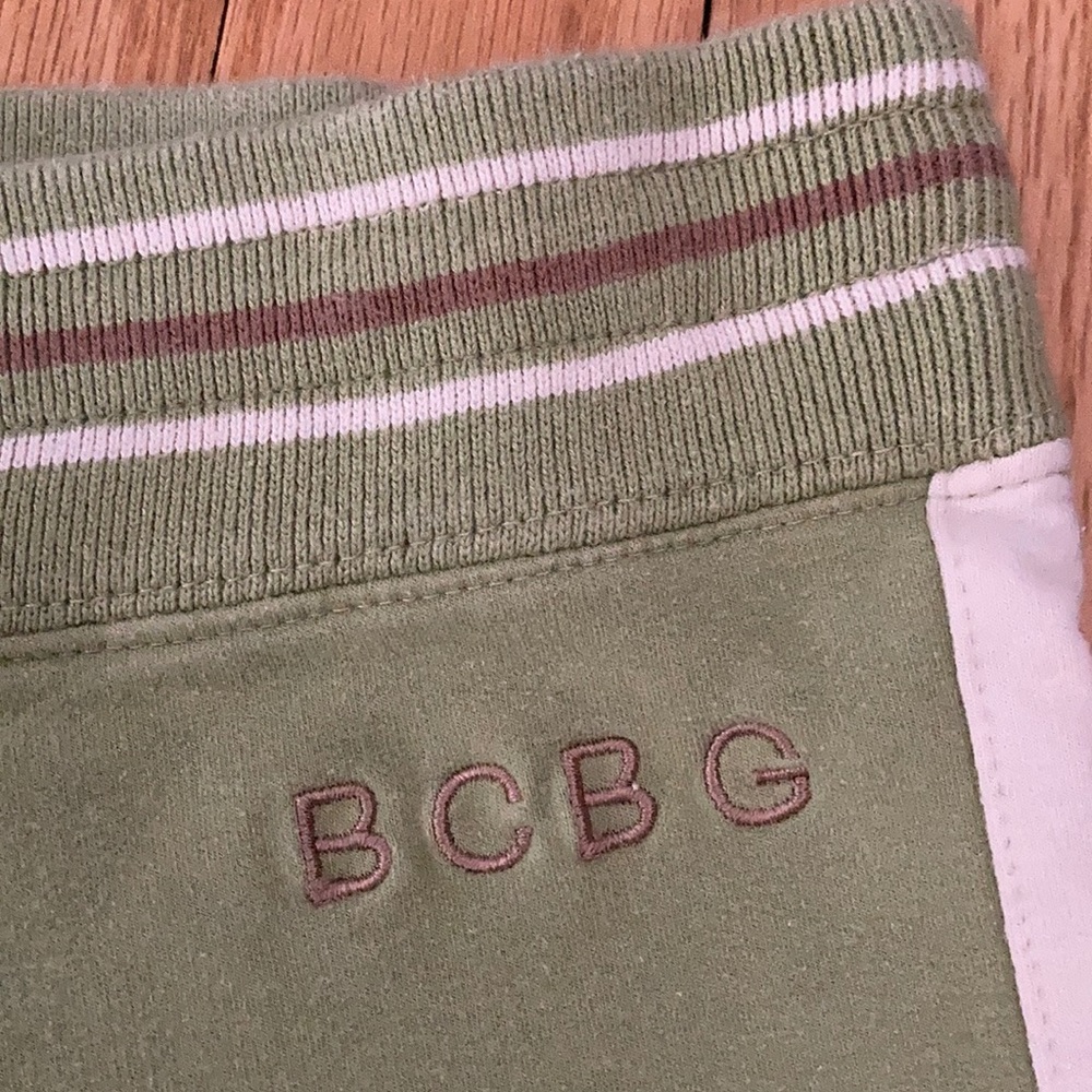 Bcbg Exercise Capris Soft And Plush, Lime Green S - image 4